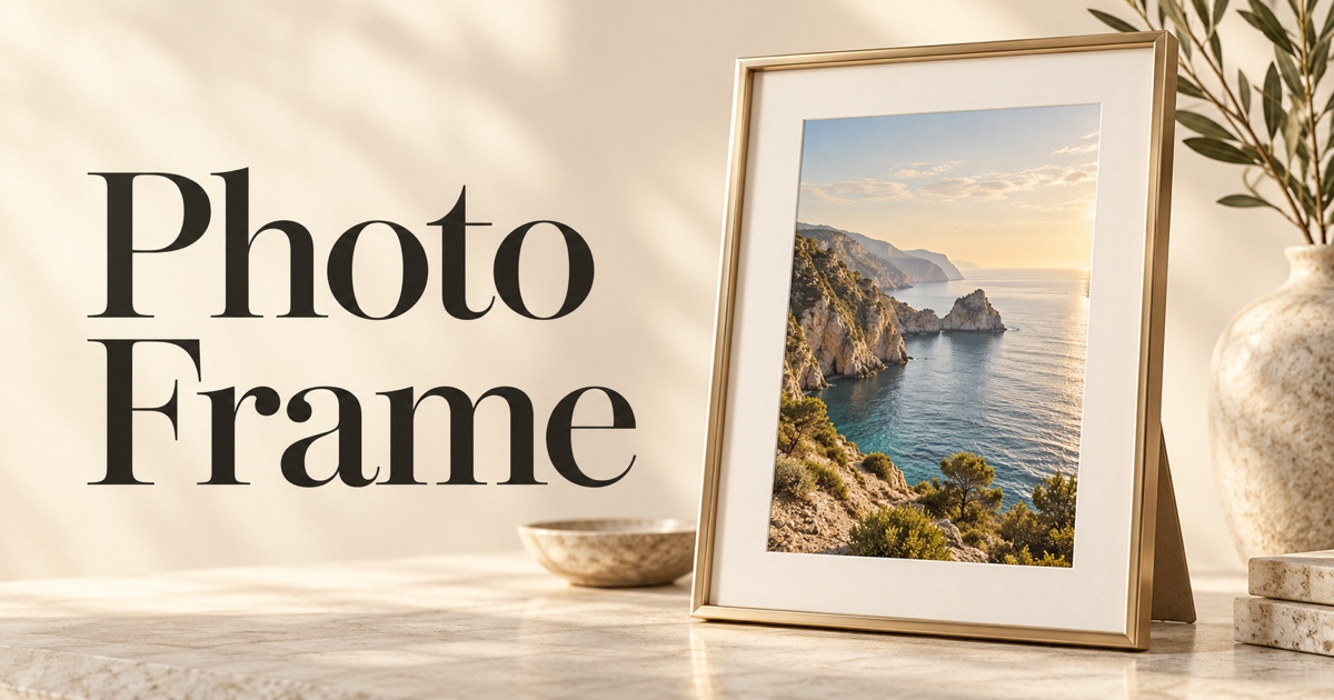 Photo Frame Web App preview